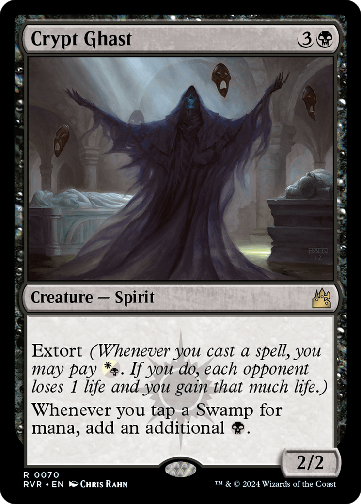 Crypt Ghast [Ravnica Remastered] | Gate City Games LLC