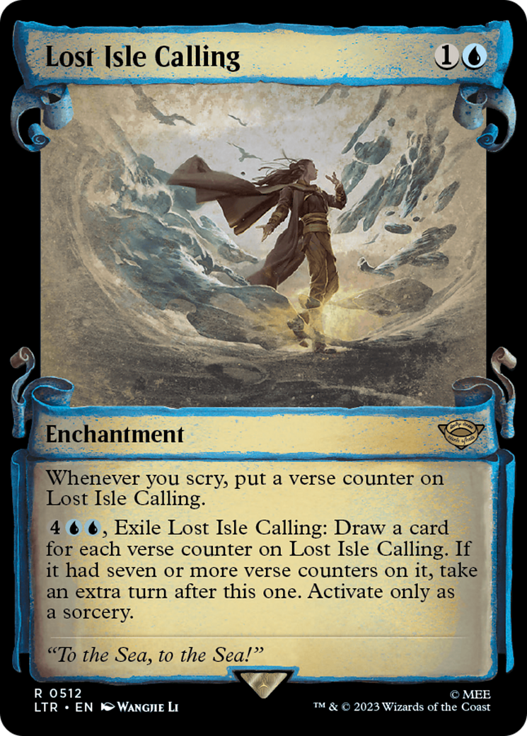 Lost Isle Calling [The Lord of the Rings: Tales of Middle-Earth Showcase Scrolls] | Gate City Games LLC
