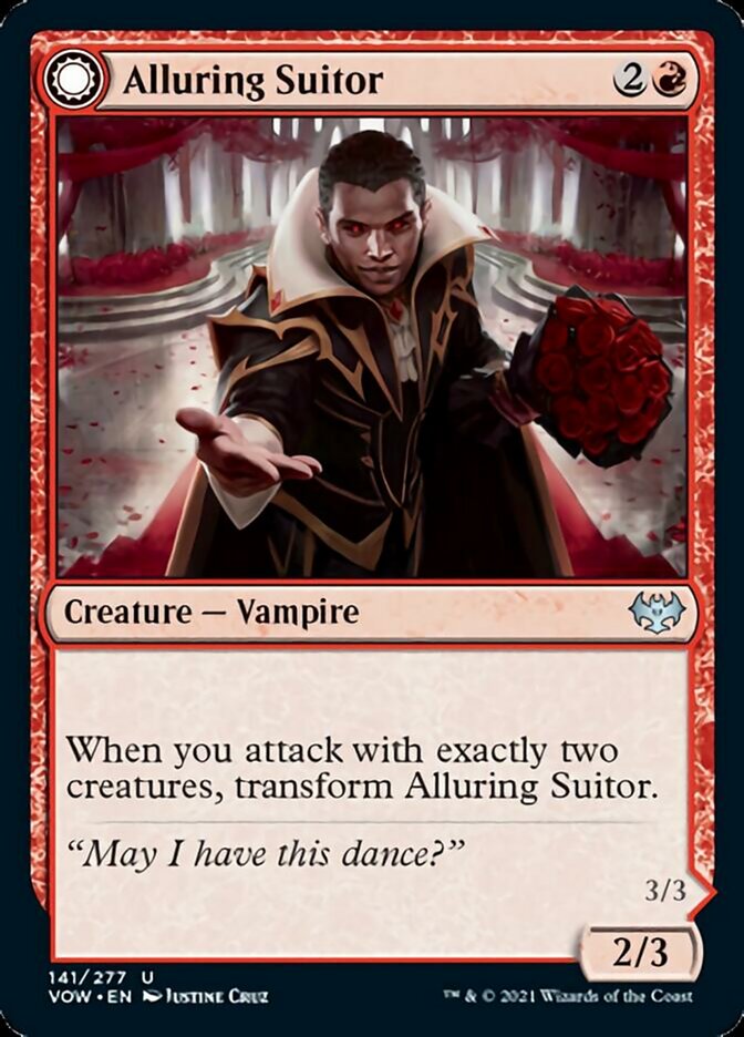 Alluring Suitor // Deadly Dancer [Innistrad: Crimson Vow] | Gate City Games LLC