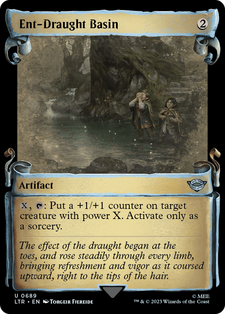 Ent-Draught Basin [The Lord of the Rings: Tales of Middle-Earth Showcase Scrolls] | Gate City Games LLC
