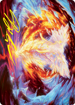 Magma Opus Art Card (Gold-Stamped Signature) [Strixhaven: School of Mages Art Series] | Gate City Games LLC