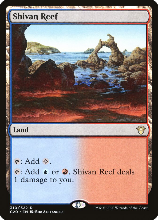 Shivan Reef [Commander 2020] | Gate City Games LLC