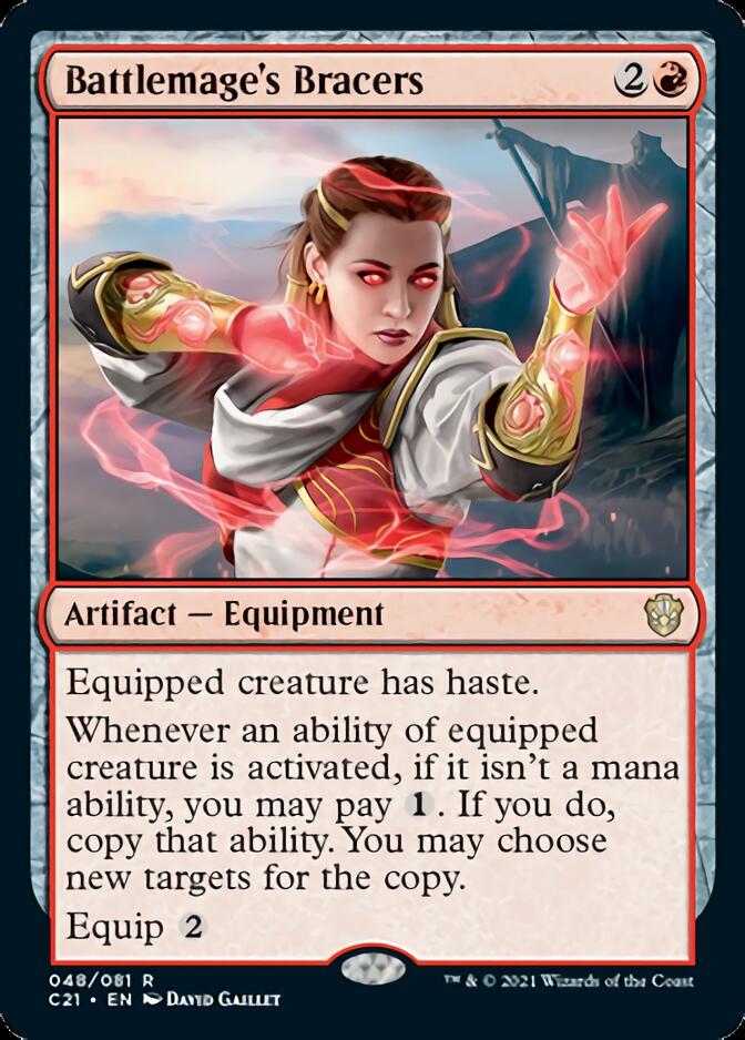 Battlemage's Bracers [Commander 2021] | Gate City Games LLC
