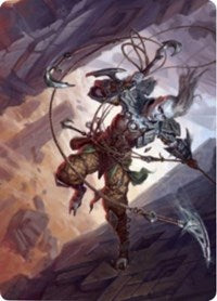 Akiri, Fearless Voyager Art Card [Zendikar Rising Art Series] | Gate City Games LLC