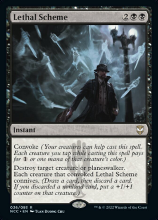 Lethal Scheme [Streets of New Capenna Commander] | Gate City Games LLC