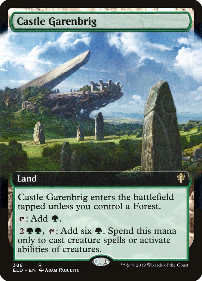 Castle Garenbrig (Extended Art) [Throne of Eldraine] | Gate City Games LLC