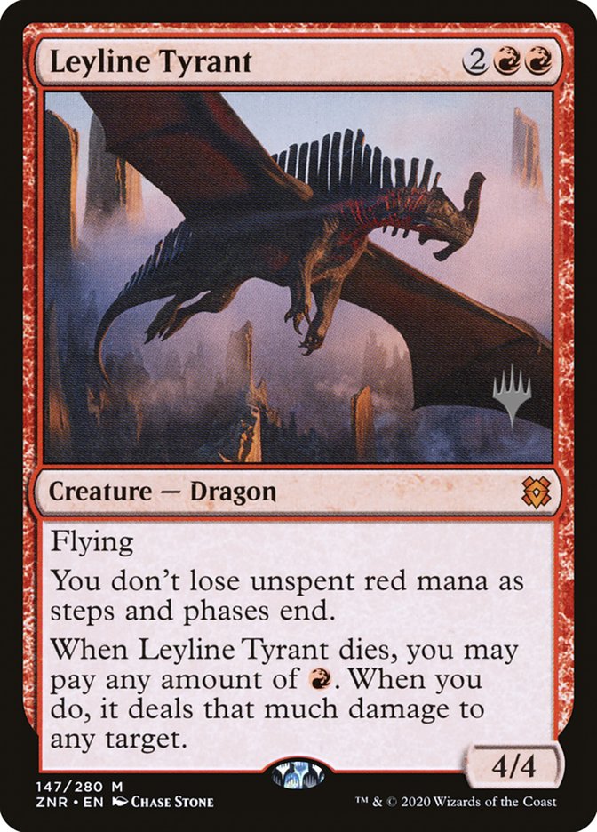 Leyline Tyrant (Promo Pack) [Zendikar Rising Promos] | Gate City Games LLC