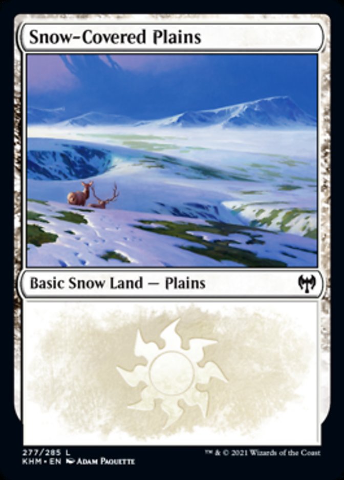 Snow-Covered Plains (277) [Kaldheim] | Gate City Games LLC
