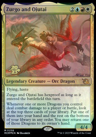 Zurgo and Ojutai [March of the Machine Prerelease Promos] | Gate City Games LLC