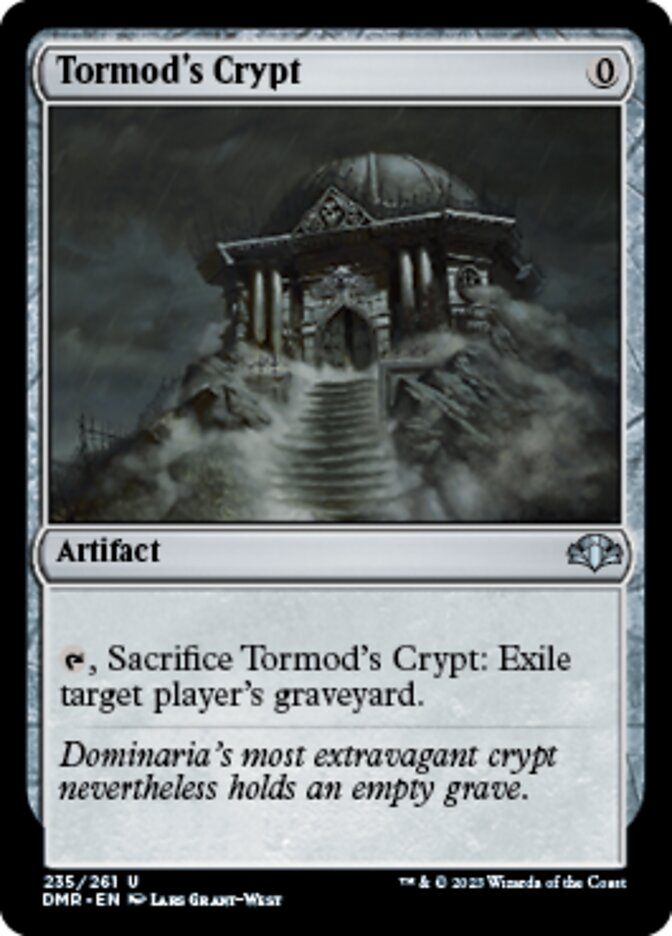 Tormod's Crypt [Dominaria Remastered] | Gate City Games LLC