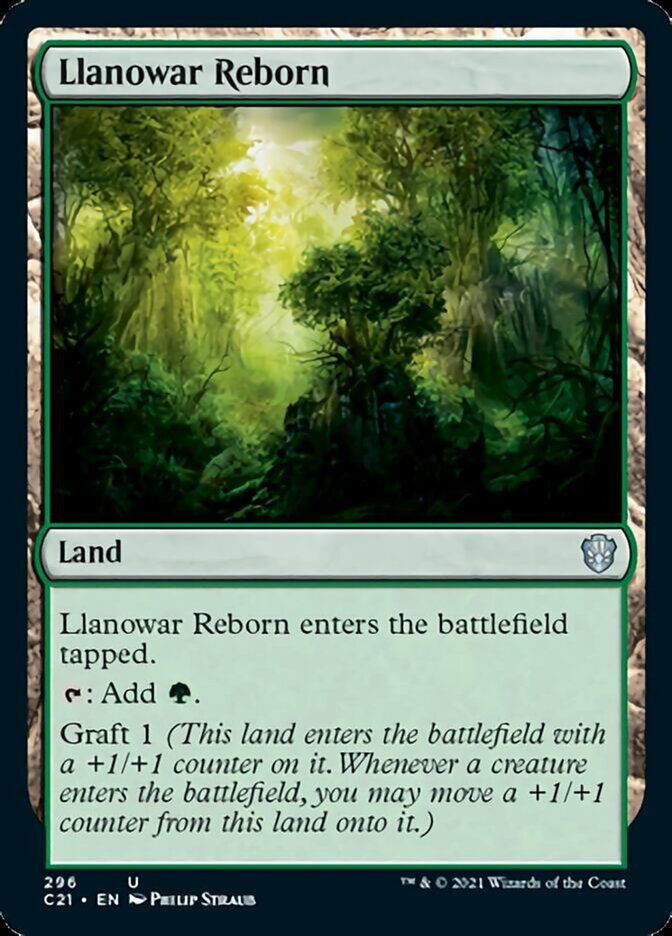 Llanowar Reborn [Commander 2021] | Gate City Games LLC