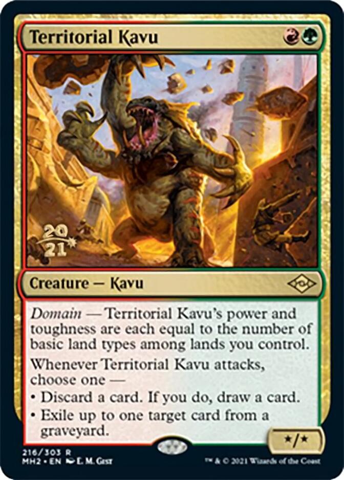 Territorial Kavu [Modern Horizons 2 Prerelease Promos] | Gate City Games LLC