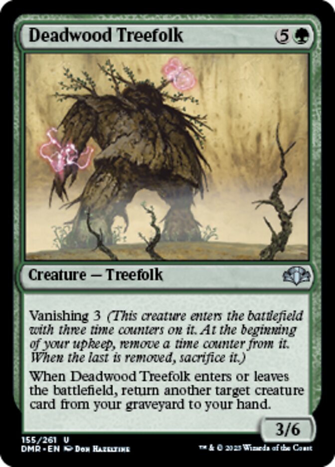 Deadwood Treefolk [Dominaria Remastered] | Gate City Games LLC