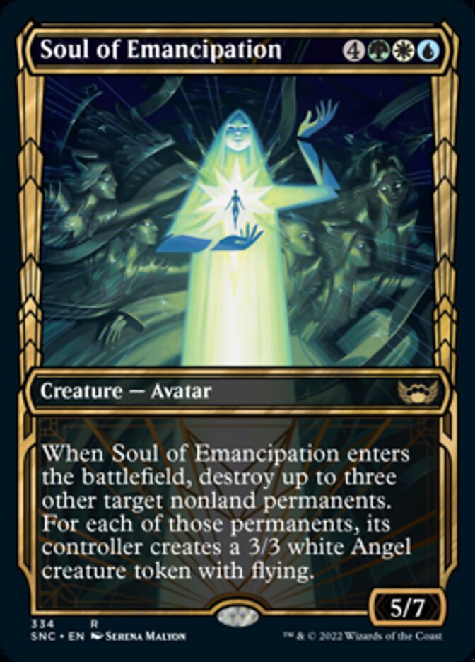 Soul of Emancipation (Showcase Golden Age) [Streets of New Capenna] | Gate City Games LLC