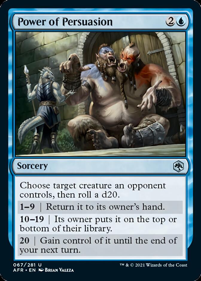 Power of Persuasion [Dungeons & Dragons: Adventures in the Forgotten Realms] | Gate City Games LLC