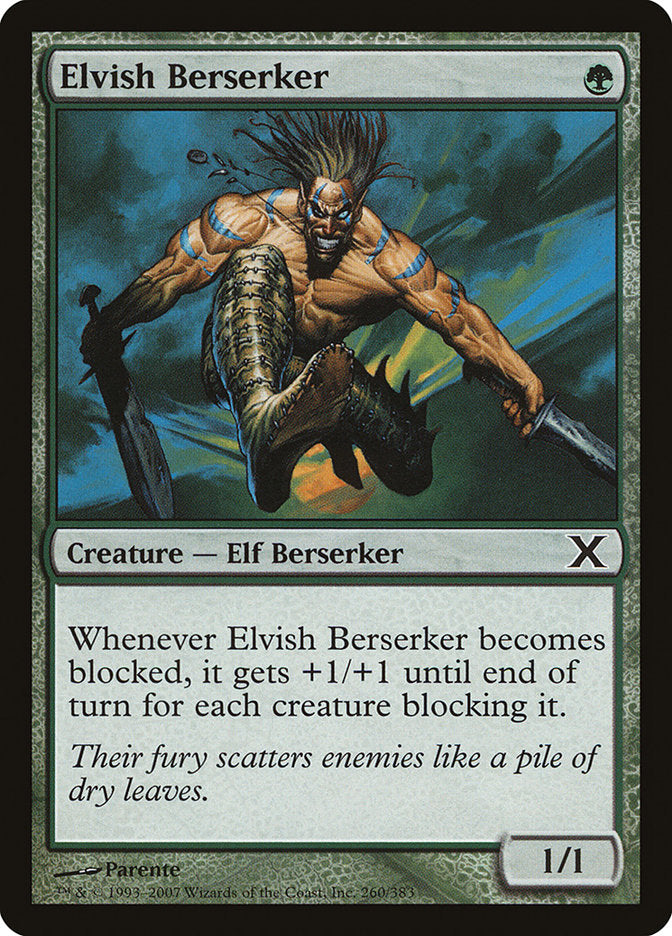 Elvish Berserker [Tenth Edition] | Gate City Games LLC