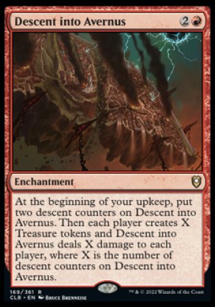 Descent into Avernus [Commander Legends: Battle for Baldur's Gate] | Gate City Games LLC