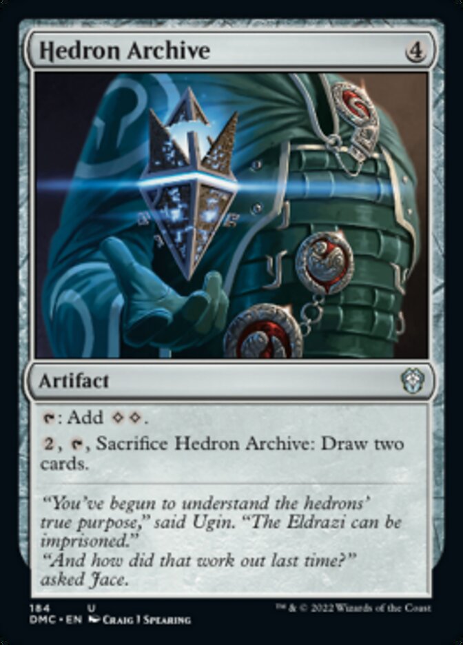 Hedron Archive [Dominaria United Commander] | Gate City Games LLC
