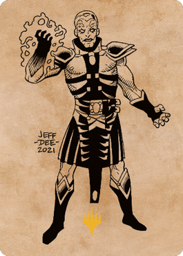 Jon Irenicus, Shattered One Art Card (67) (Gold-Stamped) [Commander Legends: Battle for Baldur's Gate Art Series] | Gate City Games LLC