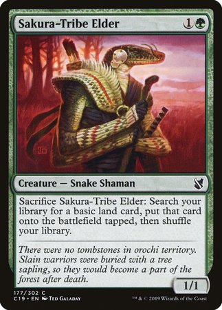 Sakura-Tribe Elder [Commander 2019] | Gate City Games LLC