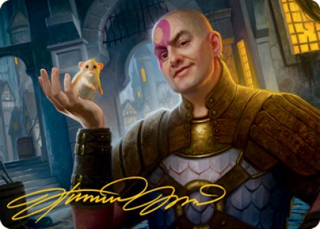 Minsc, Beloved Ranger Art Card (Gold-Stamped Signature) [Dungeons & Dragons: Adventures in the Forgotten Realms Art Series] | Gate City Games LLC