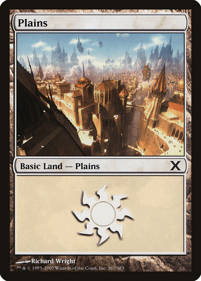 Plains (367) [Tenth Edition] | Gate City Games LLC