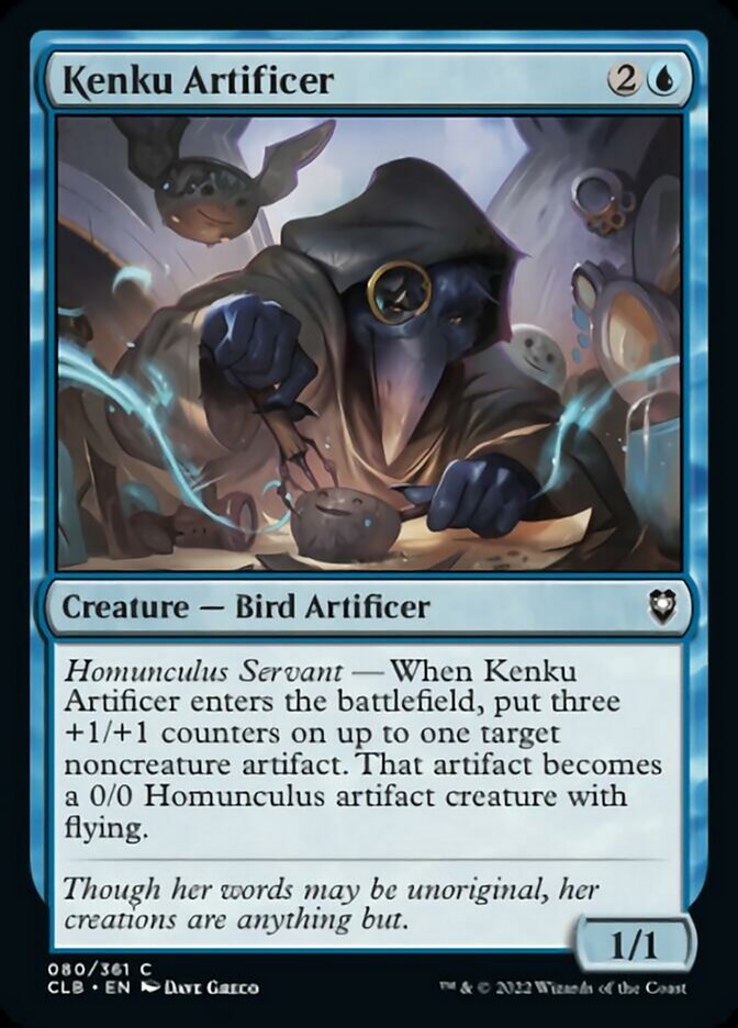 Kenku Artificer [Commander Legends: Battle for Baldur's Gate] | Gate City Games LLC