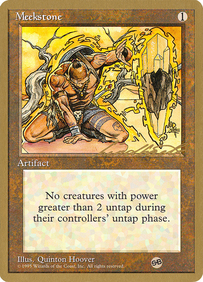 Meekstone (Leon Lindback) (SB) [Pro Tour Collector Set] | Gate City Games LLC