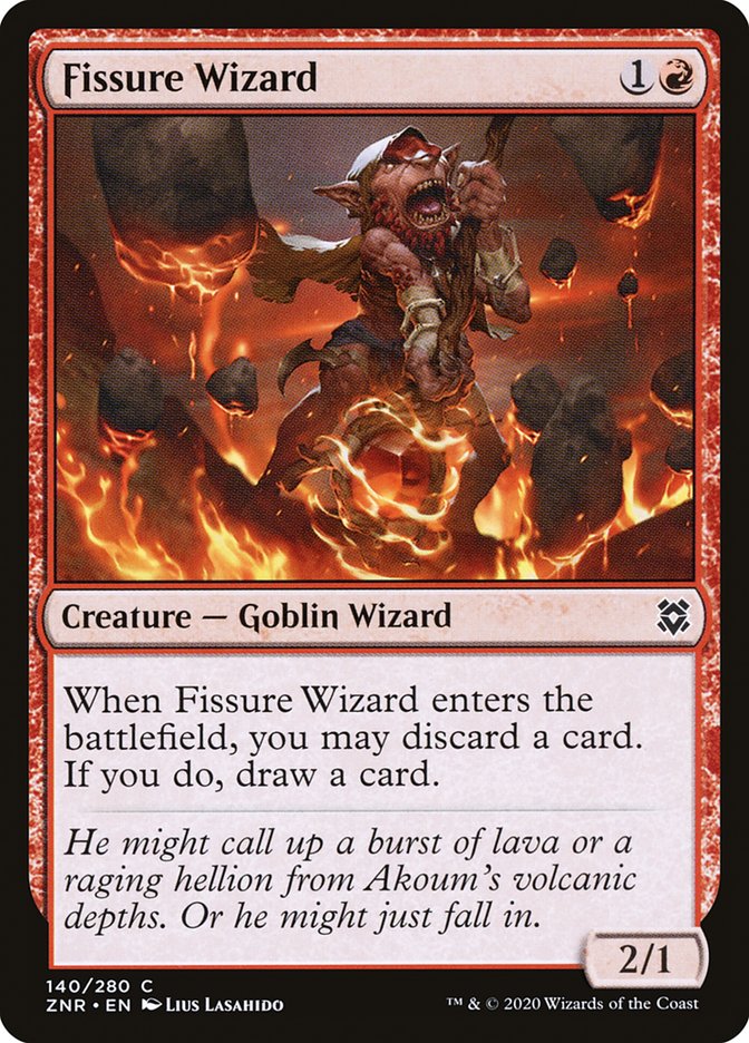 Fissure Wizard [Zendikar Rising] | Gate City Games LLC