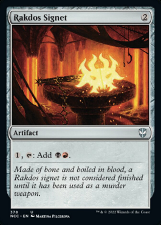 Rakdos Signet [Streets of New Capenna Commander] | Gate City Games LLC