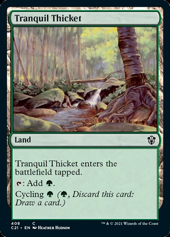 Tranquil Thicket [Commander 2021] | Gate City Games LLC