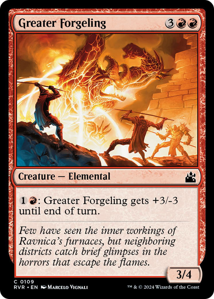 Greater Forgeling [Ravnica Remastered] | Gate City Games LLC