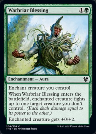 Warbriar Blessing [Theros Beyond Death] | Gate City Games LLC