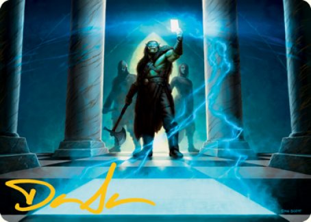 Sudden Insight Art Card (Gold-Stamped Signature) [Dungeons & Dragons: Adventures in the Forgotten Realms Art Series] | Gate City Games LLC