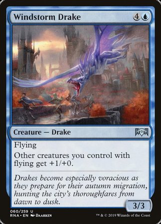 Windstorm Drake [Ravnica Allegiance] | Gate City Games LLC