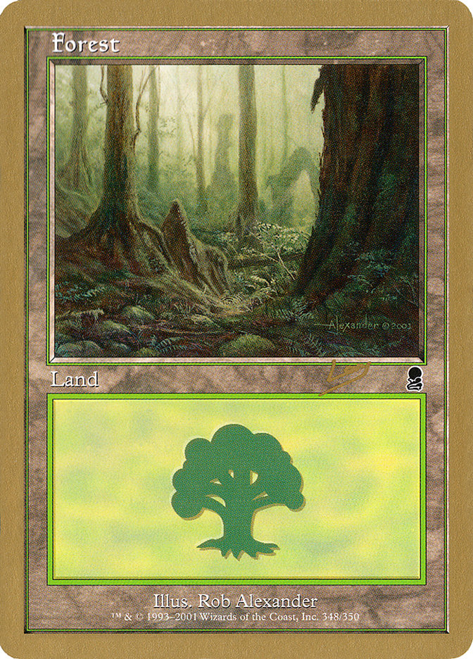 Forest (rl348) (Raphael Levy) [World Championship Decks 2002] | Gate City Games LLC