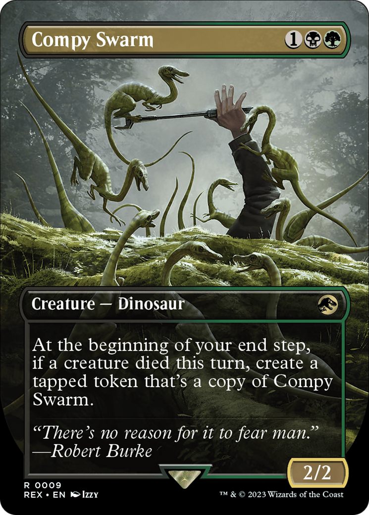 Compy Swarm (Borderless) [Jurassic World Collection] | Gate City Games LLC