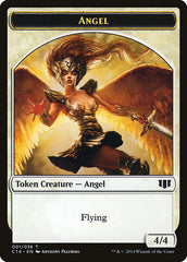 Angel // Cat Double-sided Token [Commander 2014 Tokens] | Gate City Games LLC