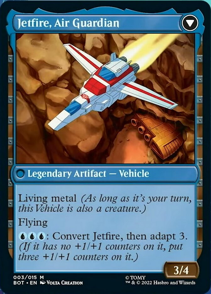 Jetfire, Ingenious Scientist // Jetfire, Air Guardian [Universes Beyond: Transformers] | Gate City Games LLC