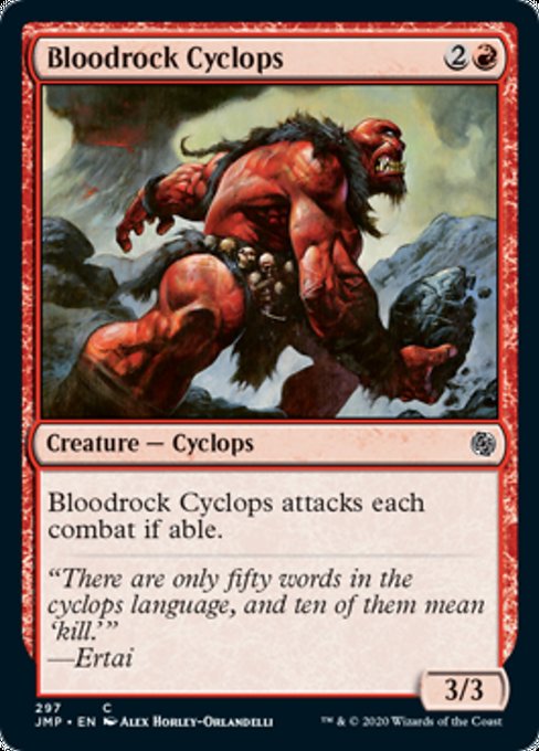 Bloodrock Cyclops [Jumpstart] | Gate City Games LLC