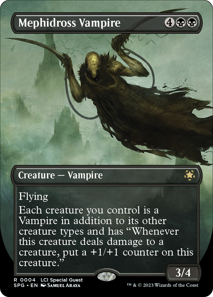 Mephidross Vampire (Borderless) [The Lost Caverns of Ixalan Special Guests] | Gate City Games LLC
