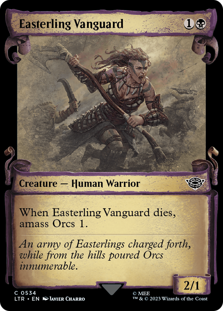 Easterling Vanguard [The Lord of the Rings: Tales of Middle-Earth Showcase Scrolls] | Gate City Games LLC