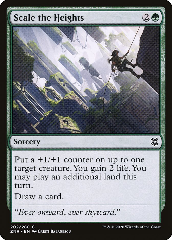 Scale the Heights [Zendikar Rising] | Gate City Games LLC