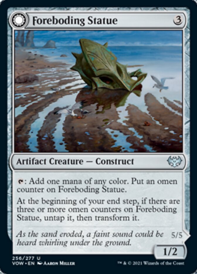 Foreboding Statue // Forsaken Thresher [Innistrad: Crimson Vow] | Gate City Games LLC