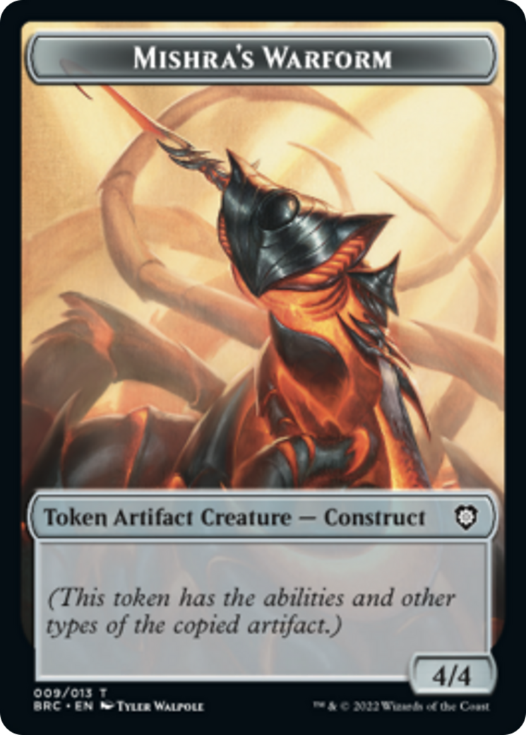 Mishra's Warform // Inkling Double-Sided Token [The Brothers' War Commander Tokens] | Gate City Games LLC