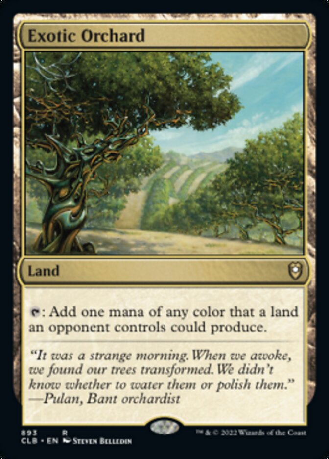Exotic Orchard [Commander Legends: Battle for Baldur's Gate] | Gate City Games LLC