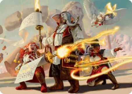 Lorehold Command Art Card [Strixhaven: School of Mages Art Series] | Gate City Games LLC