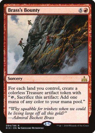 Brass's Bounty [Rivals of Ixalan] | Gate City Games LLC