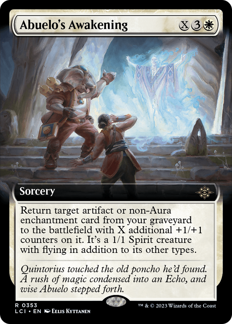 Abuelo's Awakening (Extended Art) [The Lost Caverns of Ixalan] | Gate City Games LLC