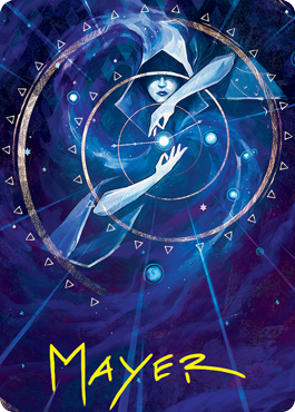 Time Warp Art Card (Gold-Stamped Signature) [Strixhaven: School of Mages Art Series] | Gate City Games LLC